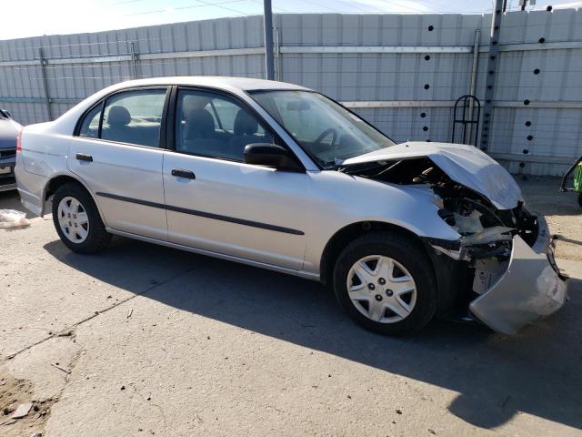 2HGES16494H630327 - 2004 HONDA CIVIC DX SILVER photo 4