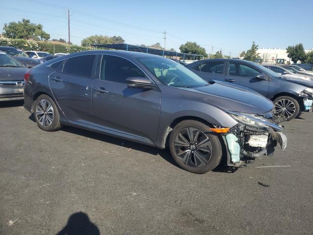 2HGFC1F40GH652240 - 2016 HONDA CIVIC EX GRAY photo 4