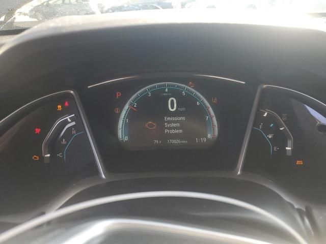 2HGFC1F40GH652240 - 2016 HONDA CIVIC EX GRAY photo 9