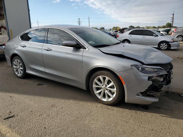 1C3CCCCB3FN500995 - 2015 CHRYSLER 200 C SILVER photo 4