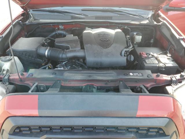 5TFDZ5BNXGX011795 - 2016 TOYOTA TACOMA DOUBLE CAB RED photo 11