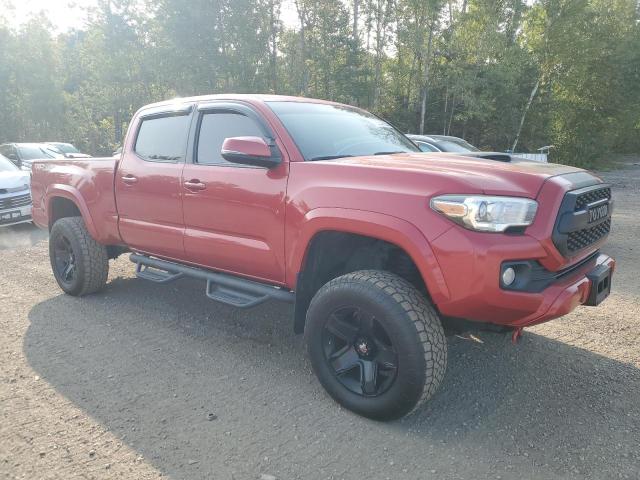 5TFDZ5BNXGX011795 - 2016 TOYOTA TACOMA DOUBLE CAB RED photo 4
