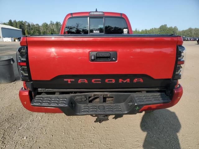 5TFDZ5BNXGX011795 - 2016 TOYOTA TACOMA DOUBLE CAB RED photo 6