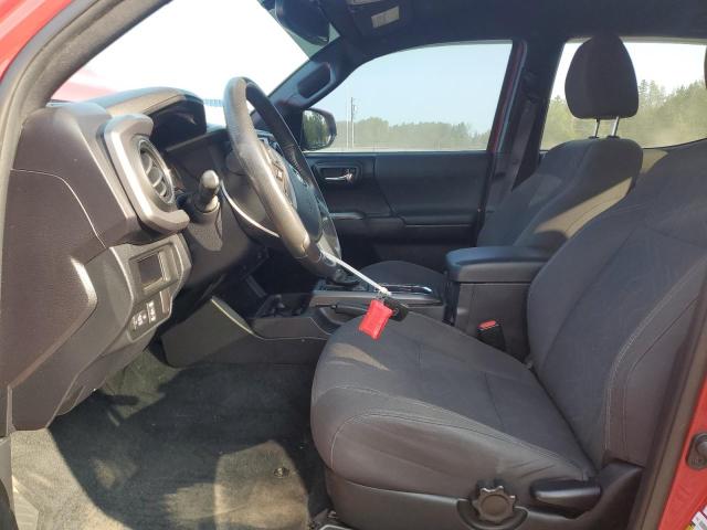 5TFDZ5BNXGX011795 - 2016 TOYOTA TACOMA DOUBLE CAB RED photo 7
