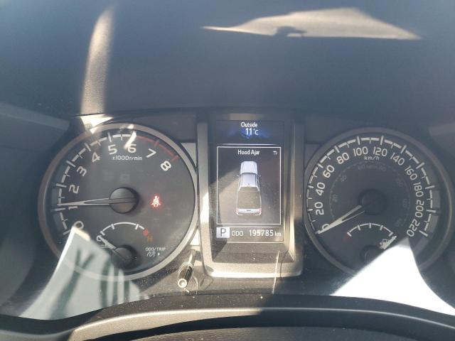 5TFDZ5BNXGX011795 - 2016 TOYOTA TACOMA DOUBLE CAB RED photo 9