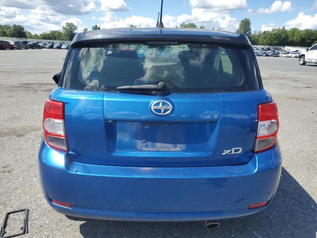 JTKKUPB44D1030486 - 2013 TOYOTA SCION XD BLUE photo 6