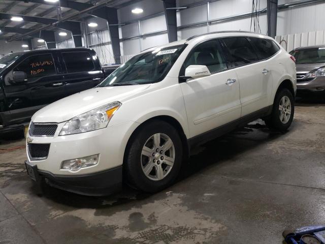 1GNKVJED1BJ340080 - 2011 CHEVROLET TRAVERSE LT WHITE photo 1