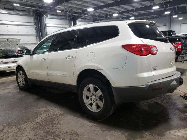 1GNKVJED1BJ340080 - 2011 CHEVROLET TRAVERSE LT WHITE photo 2