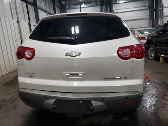 1GNKVJED1BJ340080 - 2011 CHEVROLET TRAVERSE LT WHITE photo 6