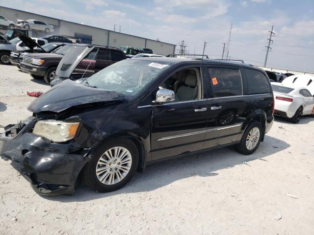 2C4RC1GG4ER468527 - 2014 CHRYSLER TOWN & COU LIMITED BLACK photo 1