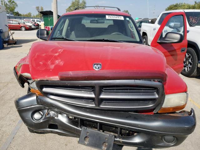 1B4HS38N52F209245 - 2002 DODGE DURANGO SPORT RED photo 11