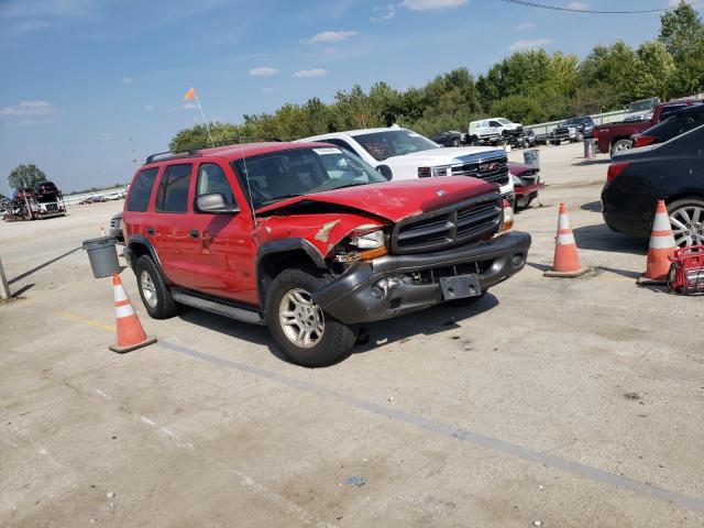 1B4HS38N52F209245 - 2002 DODGE DURANGO SPORT RED photo 4