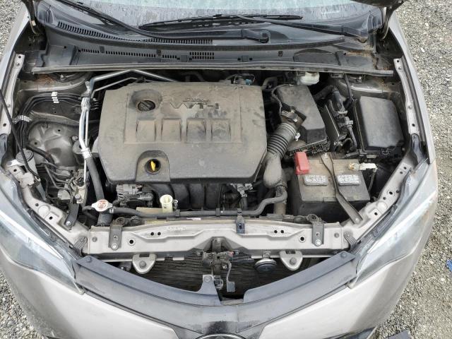 2T1BURHE5KC190193 - 2019 TOYOTA COROLLA L BROWN photo 11