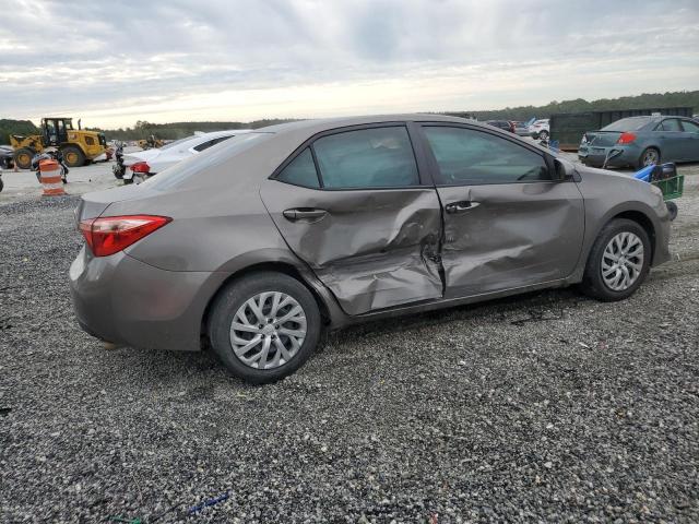 2T1BURHE5KC190193 - 2019 TOYOTA COROLLA L BROWN photo 3