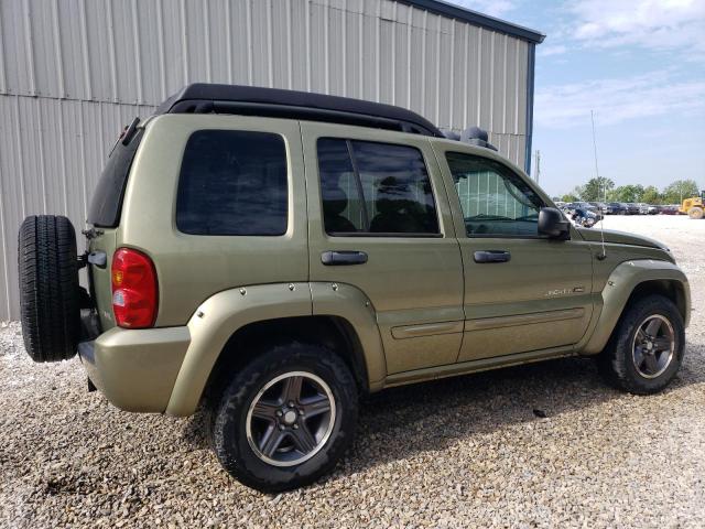 1J4GL38K03W592282 - 2003 JEEP LIBERTY RENEGADE GREEN photo 3