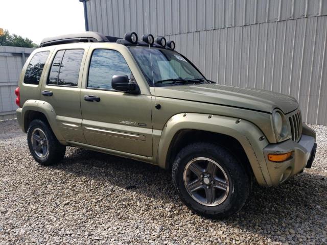 1J4GL38K03W592282 - 2003 JEEP LIBERTY RENEGADE GREEN photo 4