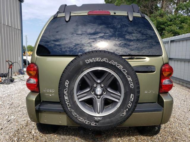 1J4GL38K03W592282 - 2003 JEEP LIBERTY RENEGADE GREEN photo 6