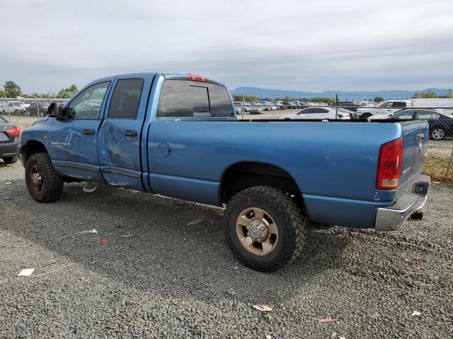 1D7KS28D66J226722 - 2006 DODGE RAM 2500 ST BLUE photo 2