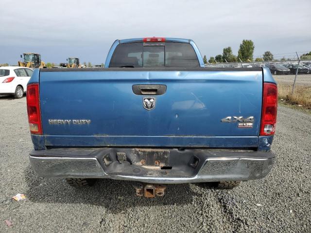 1D7KS28D66J226722 - 2006 DODGE RAM 2500 ST BLUE photo 6