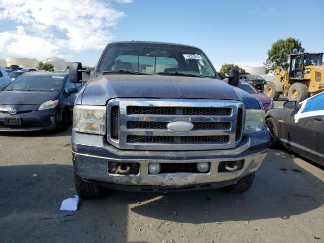 1FTWW31P35EA55607 - 2005 FORD F350 SRW SUPER DUTY GRAY photo 5