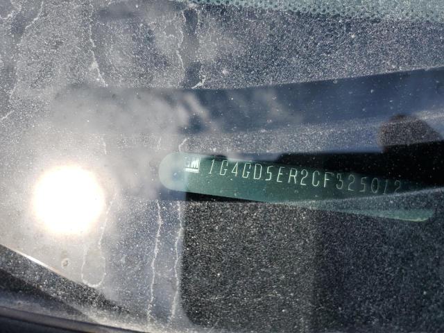 1G4GD5ER2CF325012 - 2012 BUICK LACROSSE PREMIUM თეთრი ფოტო 12