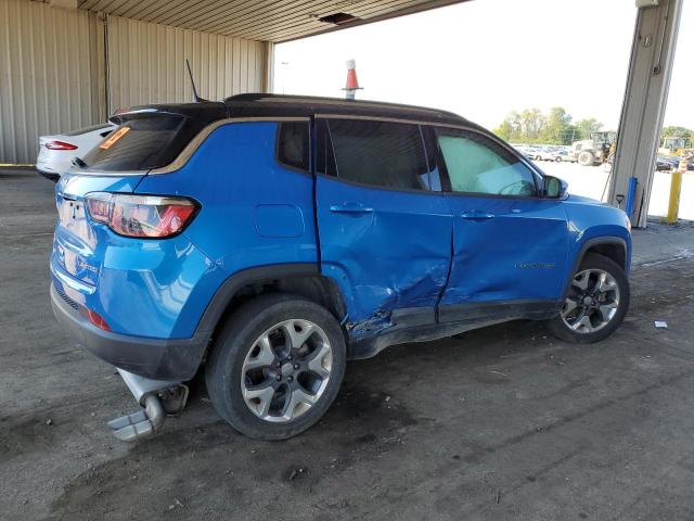 3C4NJDCBXKT806280 - 2019 JEEP COMPASS LIMITED BLUE photo 3