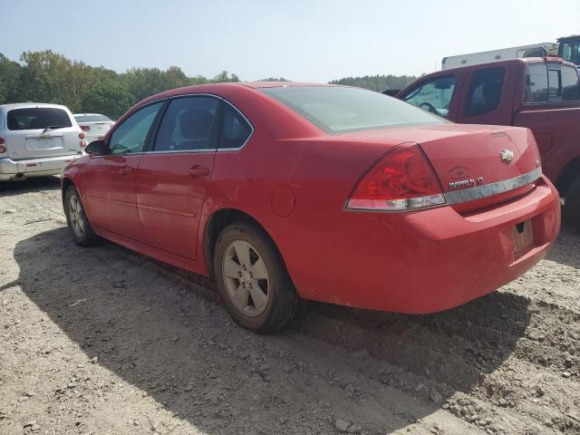 2G1WB5EK0A1129804 - 2010 CHEVROLET IMPALA LT RED photo 2