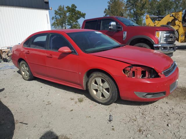 2G1WB5EK0A1129804 - 2010 CHEVROLET IMPALA LT RED photo 4