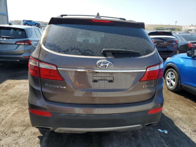 KM8SN4HF8EU052529 - 2014 HYUNDAI SANTA FE GLS TAN photo 6