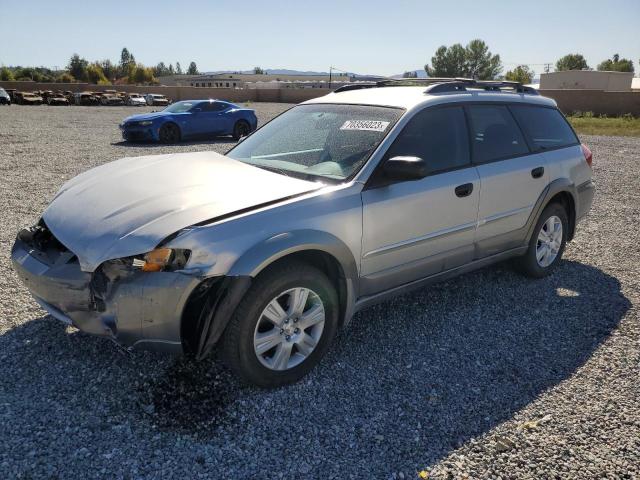 4S4BP61C757392016 - 2005 SUBARU LEGACY OUTBACK 2.5I GRAY photo 1