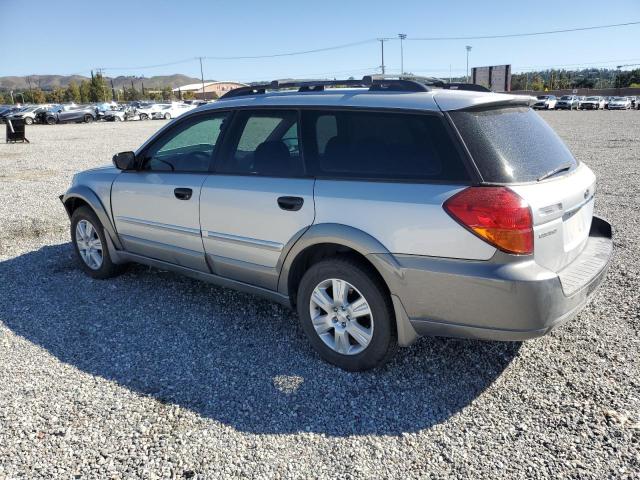 4S4BP61C757392016 - 2005 SUBARU LEGACY OUTBACK 2.5I GRAY photo 2