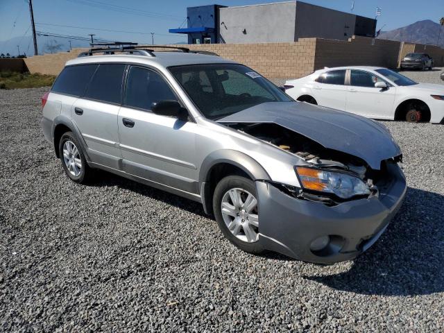 4S4BP61C757392016 - 2005 SUBARU LEGACY OUTBACK 2.5I GRAY photo 4