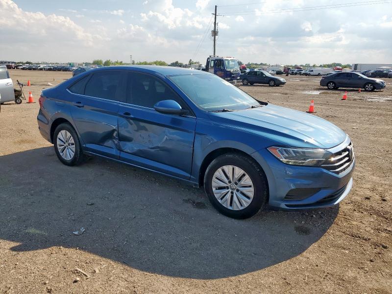 3VWC57BU6KM156421 - 2019 VOLKSWAGEN JETTA S BLUE photo 4