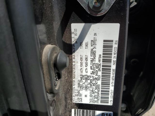 3TMBZ5DN9PM038593 - 2023 TOYOTA TACOMA DOUBLE CAB 灰色 照片 13