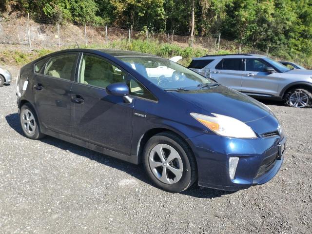 JTDKN3DU4D1642374 - 2013 TOYOTA PRIUS BLUE photo 4