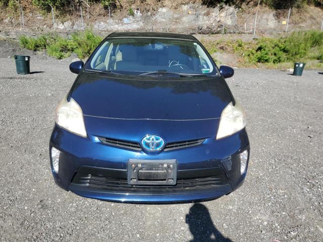 JTDKN3DU4D1642374 - 2013 TOYOTA PRIUS BLUE photo 5