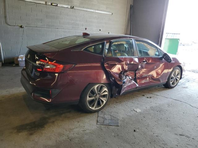 JHMZC5F38JC011159 - 2018 HONDA CLARITY TOURING MAROON photo 3