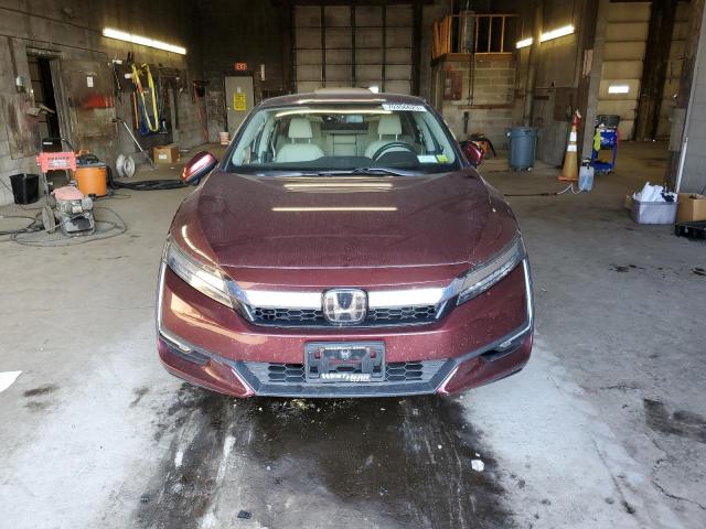 JHMZC5F38JC011159 - 2018 HONDA CLARITY TOURING MAROON photo 5