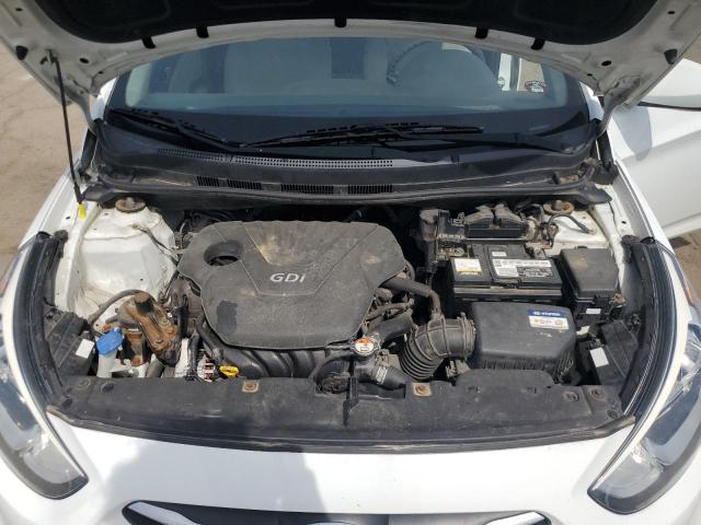 KMHCT4AE4FU860633 - 2015 HYUNDAI ACCENT GLS 白色 照片 11