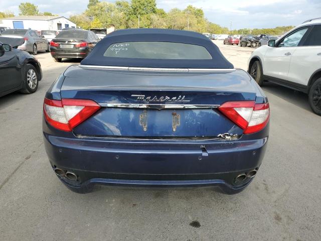 ZAM45KMA1C0060712 - 2012 MASERATI GRANTURISM S BLUE photo 6