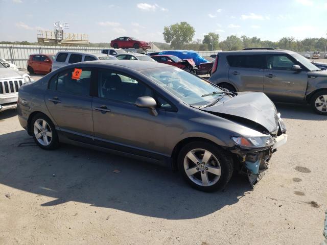 19XFA1F64BE002028 - 2011 HONDA CIVIC LX-S رمادي صورة 4