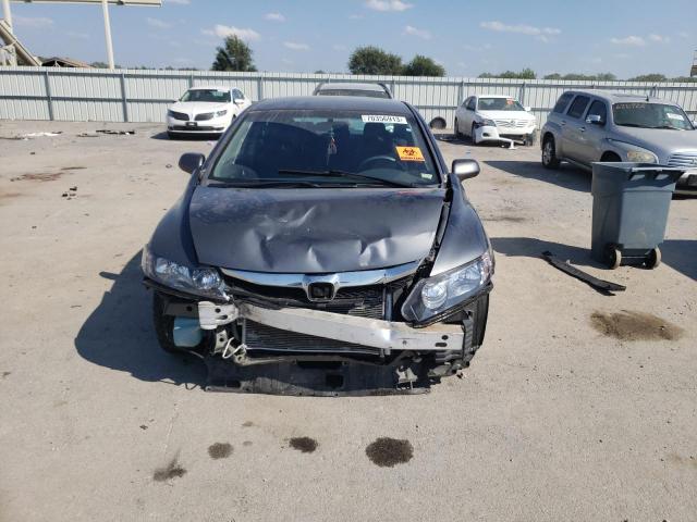 19XFA1F64BE002028 - 2011 HONDA CIVIC LX-S رمادي صورة 5
