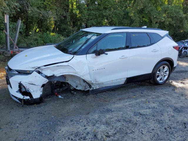 3GNKBGRS5KS689827 - 2019 CHEVROLET BLAZER 2LT WHITE photo 1