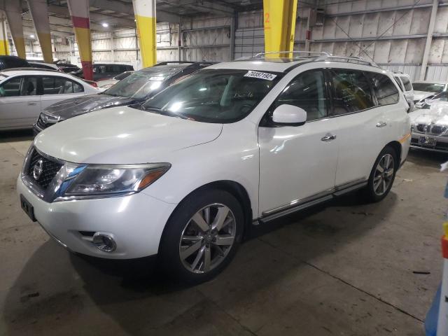 5N1AR2MM0EC724954 - 2014 NISSAN PATHFINDER S 白色 照片 1