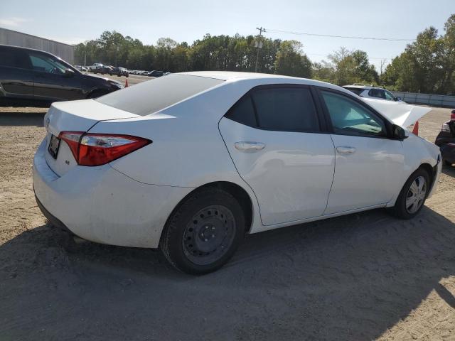 5YFBURHE3FP267973 - 2015 TOYOTA COROLLA L WHITE photo 3