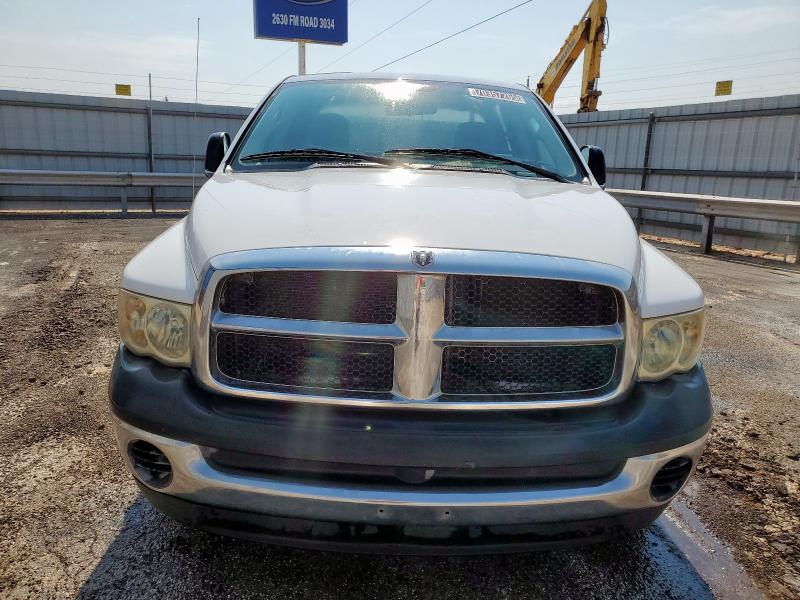 1D7HA18N23J582337 - 2003 DODGE RAM 1500 ST WHITE photo 5