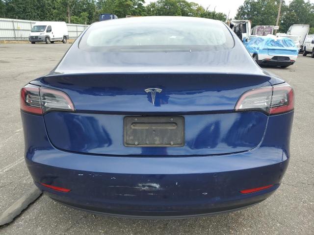5YJ3E1EA5NF289908 - 2022 TESLA MODEL 3 蓝色 照片 6