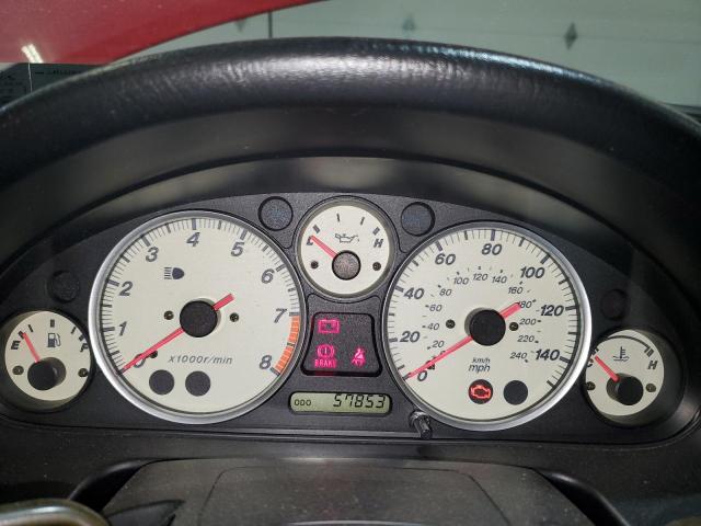 JM1NB353930309197 - 2003 MAZDA MX-5 MIATA BASE RED photo 9