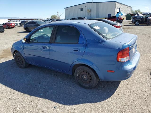 KL1TD52625B320391 - 2005 CHEVROLET AVEO BASE ლურჯი ფოტო 2