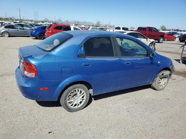 KL1TD52625B320391 - 2005 CHEVROLET AVEO BASE ლურჯი ფოტო 3